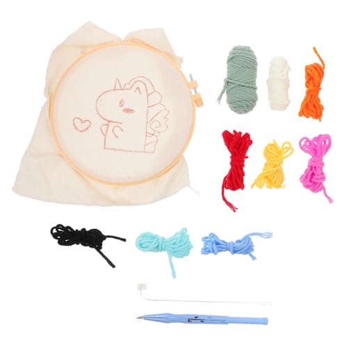YOSADIER 1 Stück Materialpaket für Stempelstickerei Punchnadel -Kit Punch-Stickerei-Kit Stanznadel-Kits Bausätze Stickset Malmaterial selber machen Handarbeit sticken YOSADIER 1 Stück Materialpaket für Stempelstickerei Punchnadel -Kit Punch-Stickerei-Kit Stanznadel-Kits Bausätze Stickset Malmaterial selber machen Handarbeit sticken von YOSADIER