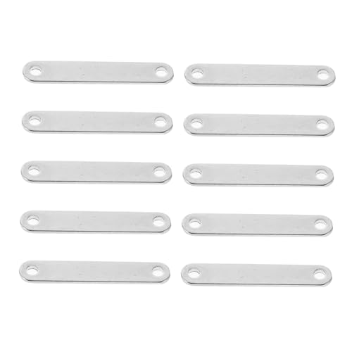 YOSADIER 10 Stück Anschlüsse aus Edelstahl Anhänger mehrere gemacht Halskettenöse Reiz Charms für Armbänder Masse hängende Verschlüsse Herstellung von Halskettenschmuck Rostfreier Stahl YOSADIER 10 Stück Anschlüsse aus Edelstahl Anhänger mehrere gemacht Halskettenöse Reiz Charms für Armbänder Masse hängende Verschlüsse Herstellung von Halskettenschmuck Rostfreier Stahl von YOSADIER