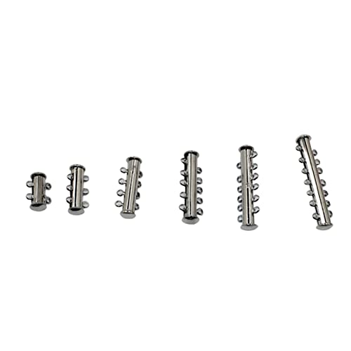 YOSADIER 10 Stück DIY Schmuckzubehör Magnetverschluss Mehrstrang Rohrverschluss für und Armbänder für Schmuckherstellung und Bastelprojekte YOSADIER 10 Stück DIY Schmuckzubehör Magnetverschluss Mehrstrang Rohrverschluss für und Armbänder für Schmuckherstellung und Bastelprojekte von YOSADIER