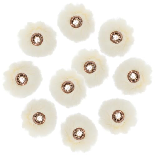 YOSADIER 10 Stück Flauschige Kunstpelz Pompons DIY Bastelzubehör für Schmuckherstellung Armbänder Ohrringe und Kreative Handarbeiten Gemischten Farben Beige YOSADIER 10 Stück Flauschige Kunstpelz Pompons DIY Bastelzubehör für Schmuckherstellung Armbänder Ohrringe und Kreative Handarbeiten Gemischten Farben Beige von YOSADIER