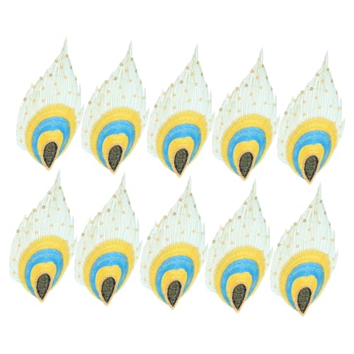 YOSADIER 10 Stück Handgemachte Stoff Patches für Theaterkostüme Dekorative Accessoires für Diy Reparaturen und Designs von YOSADIER