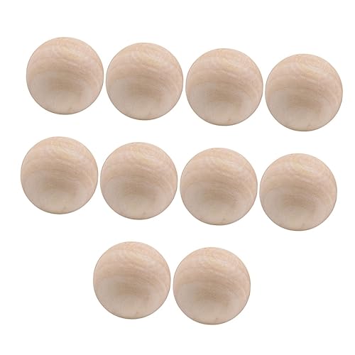YOSADIER 10 Stück Holzperlen Mini Kugel Herstellung Runden Buchsbaum Basteln Kleine Perlen Kunsthandwerk Loch Ball Bastelperlen Selber Machen Bambus YOSADIER 10 Stück Holzperlen Mini Kugel Herstellung Runden Buchsbaum Basteln Kleine Perlen Kunsthandwerk Loch Ball Bastelperlen Selber Machen Bambus von YOSADIER