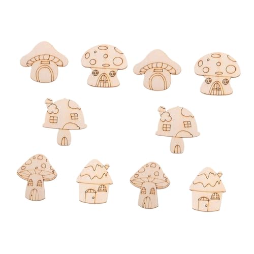 YOSADIER 10 Stück Holzpilzscheiben Pilze Holzpilz Holzhandwerk Pilz Für Holzpilz Pilz Party Dekorationen Pilz Ornamente Mini Basteln Khaki YOSADIER 10 Stück Holzpilzscheiben Pilze Holzpilz Holzhandwerk Pilz Für Holzpilz Pilz Party Dekorationen Pilz Ornamente Mini Basteln Khaki von YOSADIER