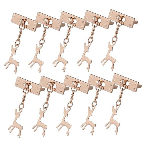 YOSADIER 10 Stück Rehkitz Hardware Schnalle Hirsch Taschenverschluss Taschenherstellungsmaterial Hirsch Förmige Schnalle Dekorative Schnalle Taschenschnalle DIY Taschenzubehör DIY YOSADIER 10 Stück Rehkitz Hardware Schnalle Hirsch Taschenverschluss Taschenherstellungsmaterial Hirsch Förmige Schnalle Dekorative Schnalle Taschenschnalle DIY Taschenzubehör DIY von YOSADIER