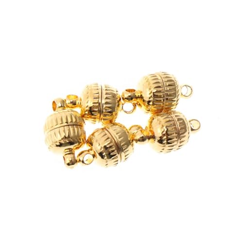 YOSADIER 10 Stück Schmuck Verschluss armbandverschluss verschlüsse für halsketten DIY Schmuck Zubehör Starke Magnetverschlüsse Halskettenverschlüsse Armbandverschlüsse Golden YOSADIER 10 Stück Schmuck Verschluss armbandverschluss verschlüsse für halsketten DIY Schmuck Zubehör Starke Magnetverschlüsse Halskettenverschlüsse Armbandverschlüsse Golden von YOSADIER