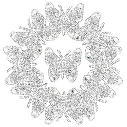 YOSADIER 10 Stück Strass Aufnäher für Kleidung Wasserdichte Selbstklebende Patches zur Dekoration und Reparatur von Kleidung Taschen Schuhen und Mehr YOSADIER 10 Stück Strass Aufnäher für Kleidung Wasserdichte Selbstklebende Patches zur Dekoration und Reparatur von Kleidung Taschen Schuhen und Mehr von YOSADIER