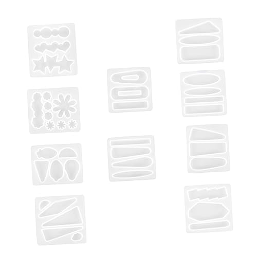 YOSADIER 10 Stück Teiliges Gießform für Haarschmuck Epoxidharz Formen für Ohrringe Haarklammern Anhänger und Schmuckherstellung Langlebig für Diy Projekte YOSADIER 10 Stück Teiliges Gießform für Haarschmuck Epoxidharz Formen für Ohrringe Haarklammern Anhänger und Schmuckherstellung Langlebig für Diy Projekte von YOSADIER