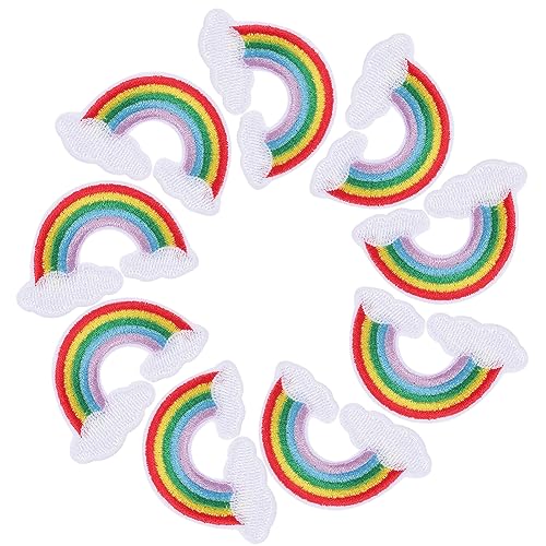 YOSADIER 10 Stück Teiliges Regenbogen Aufnäher Bestickte Bügelapplikationen für DIY Projekte für Kleidung Jeans Taschen Hüte und Mehr YOSADIER 10 Stück Teiliges Regenbogen Aufnäher Bestickte Bügelapplikationen für DIY Projekte für Kleidung Jeans Taschen Hüte und Mehr von YOSADIER