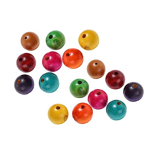 YOSADIER 100 Stück Farbige Runde Holzperlen Perlen Für Runde Perlen Basteln Kinderperlen Perlen Für Schmuckhersteller Handwerk Kleine Perlen Bastelperlen Selber Machen Bambus YOSADIER 100 Stück Farbige Runde Holzperlen Perlen Für Runde Perlen Basteln Kinderperlen Perlen Für Schmuckhersteller Handwerk Kleine Perlen Bastelperlen Selber Machen Bambus von YOSADIER