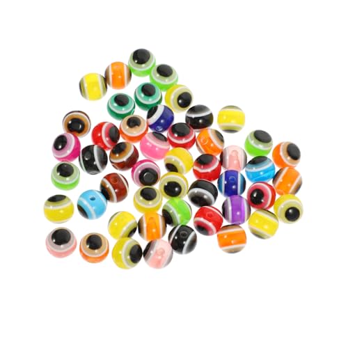 YOSADIER 100 Stück Runde Augenperlen Reiz Augenzauber Geformt Runde Perle Des Bösen Blicks Winzig Bunt Schüttgut Glänzend Herstellung Groß Für Sortiert Trendy Funky Klobig Plastik YOSADIER 100 Stück Runde Augenperlen Reiz Augenzauber Geformt Runde Perle Des Bösen Blicks Winzig Bunt Schüttgut Glänzend Herstellung Groß Für Sortiert Trendy Funky Klobig Plastik von YOSADIER