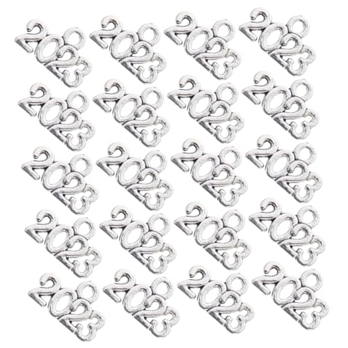 YOSADIER 100 Stück Zubehör zur Schmuckherstellung klappcreolen verkleidungsaccessoires decorative accessories schlüsselketten Geschenkidee Charme Masse Brief Reize DIY Schmuckzubehör Silver YOSADIER 100 Stück Zubehör zur Schmuckherstellung klappcreolen verkleidungsaccessoires decorative accessories schlüsselketten Geschenkidee Charme Masse Brief Reize DIY Schmuckzubehör Silver von YOSADIER