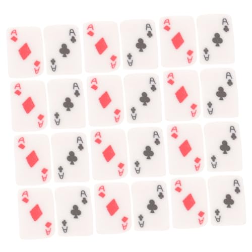 YOSADIER 100Stücke Polymer Tonperlen Charms für DIY Armbänder Spielkartenanhänger Lose Perlen für Schmuckherstellung für Bastelprojekte Langlebig und Farbenfroh YOSADIER 100Stücke Polymer Tonperlen Charms für DIY Armbänder Spielkartenanhänger Lose Perlen für Schmuckherstellung für Bastelprojekte Langlebig und Farbenfroh von YOSADIER