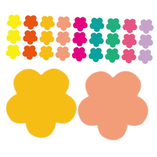 YOSADIER 108 Stück Teiliges Blumenausschnitte Farben mit Klebepunkten für Schul Pinnwand Dekoration Bunte Papierblumen für Klassenzimmer DIY Bastelarbeiten und Partydekoration YOSADIER 108 Stück Teiliges Blumenausschnitte Farben mit Klebepunkten für Schul Pinnwand Dekoration Bunte Papierblumen für Klassenzimmer DIY Bastelarbeiten und Partydekoration von YOSADIER