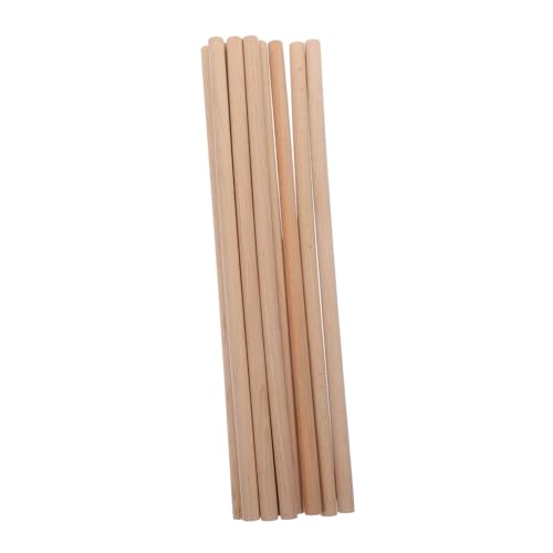 YOSADIER 10Stücke DIY Holz Bastelstäbe Lange Holzstäbe für Bastelmaterial für Trommelstöcke und Projekte Natürlichem Buchenholz Gefertigt Sicher YOSADIER 10Stücke DIY Holz Bastelstäbe Lange Holzstäbe für Bastelmaterial für Trommelstöcke und Projekte Natürlichem Buchenholz Gefertigt Sicher von YOSADIER