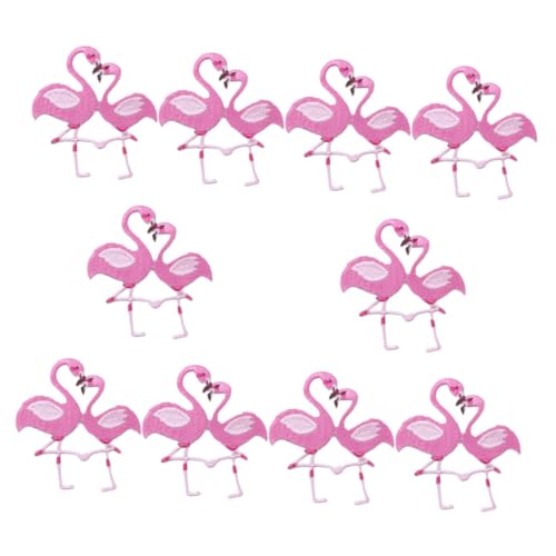 YOSADIER 10Stücke Flamingo Bügelbilder Dekorative Aufnäher für Kleidung Hüte und Taschen Kleine Kleiderflicken zur Reparatur für DIY Projekte und Bastelarbeiten YOSADIER 10Stücke Flamingo Bügelbilder Dekorative Aufnäher für Kleidung Hüte und Taschen Kleine Kleiderflicken zur Reparatur für DIY Projekte und Bastelarbeiten von YOSADIER