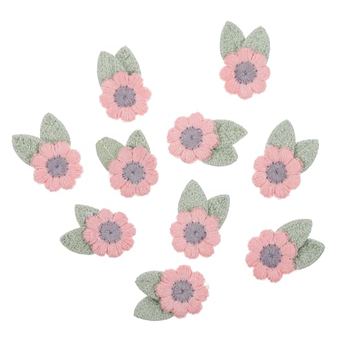YOSADIER 10Stücke Teiliges Handgefertigte Blumen Patches für Kleidung Dekorative Applikationen zum Aufnähen für DIY Projekte Designs Leuchtenden Farben für T Shirts YOSADIER 10Stücke Teiliges Handgefertigte Blumen Patches für Kleidung Dekorative Applikationen zum Aufnähen für DIY Projekte Designs Leuchtenden Farben für T Shirts von YOSADIER