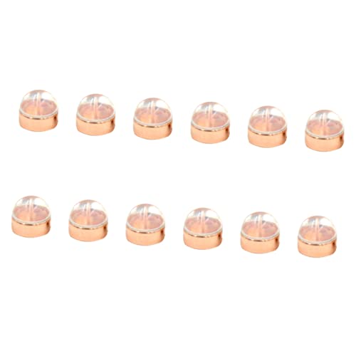 YOSADIER 12 Stück Sicherheits Ohrstecker Verschlüsse für Ohrringe Rutschfeste Ohrhänger Rückteile Praktische Ohrring Zubehörteile Rosevergoldet für Ohrring Reparaturen und Basteln YOSADIER 12 Stück Sicherheits Ohrstecker Verschlüsse für Ohrringe Rutschfeste Ohrhänger Rückteile Praktische Ohrring Zubehörteile Rosevergoldet für Ohrring Reparaturen und Basteln von YOSADIER
