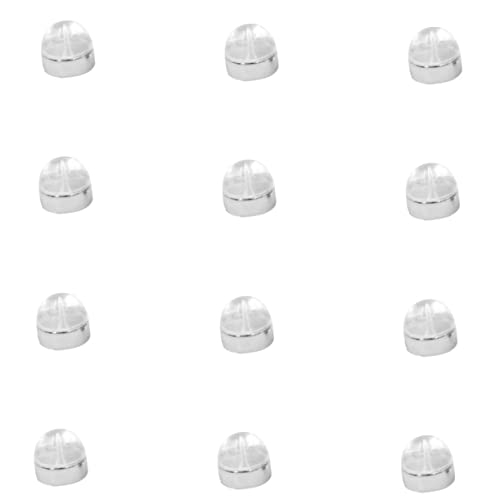 YOSADIER 12 Stück Teiliges Sicherheits Ohrstecker Verschlüsse Hochwertigem Tragbarem Material für Einen Sicheren Halt Kompatibel mit Verschiedenen Ohrschmuckarten für Diy Ohrringe YOSADIER 12 Stück Teiliges Sicherheits Ohrstecker Verschlüsse Hochwertigem Tragbarem Material für Einen Sicheren Halt Kompatibel mit Verschiedenen Ohrschmuckarten für Diy Ohrringe von YOSADIER
