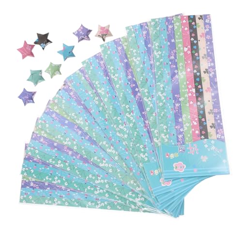 YOSADIER 1360Stücke Stern Faltpapier Teiliges DIY Origami Bastelpapier für Origami Zubehör Bunten Designs für und Freizeitgestaltung YOSADIER 1360Stücke Stern Faltpapier Teiliges DIY Origami Bastelpapier für Origami Zubehör Bunten Designs für und Freizeitgestaltung von YOSADIER
