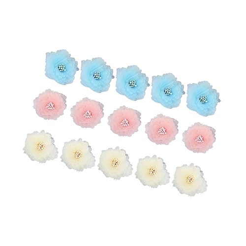 YOSADIER 15 Stück Stoffblume Blumendekoration Dekorative Blumen Glyzinien Festival-accessoires Für Damen Mini Dekorationen Fälschung Für Die Inneneinrichtung Künstlich Blumen Für Haare Blau YOSADIER 15 Stück Stoffblume Blumendekoration Dekorative Blumen Glyzinien Festival-accessoires Für Damen Mini Dekorationen Fälschung Für Die Inneneinrichtung Künstlich Blumen Für Haare Blau von YOSADIER