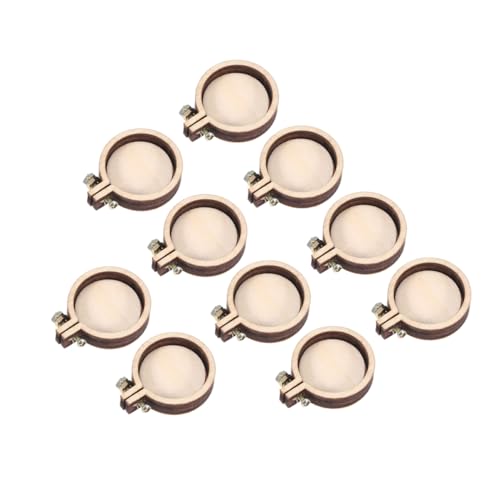 YOSADIER 15 Stück Teiliges Mini Holzrahmen für Kreuzstich und Stickerei Runder Stickring Perfektes Zubehör für DIY Schmuck und Handwerksprojekte YOSADIER 15 Stück Teiliges Mini Holzrahmen für Kreuzstich und Stickerei Runder Stickring Perfektes Zubehör für DIY Schmuck und Handwerksprojekte von YOSADIER