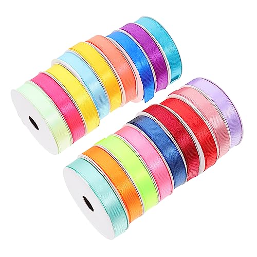 YOSADIER 18 Rollen Geschenkbänder Farben Hochzeiten Partys und Bastelprojekte Langlebig und Vielseitig Einsetzbar YOSADIER 18 Rollen Geschenkbänder Farben Hochzeiten Partys und Bastelprojekte Langlebig und Vielseitig Einsetzbar von YOSADIER