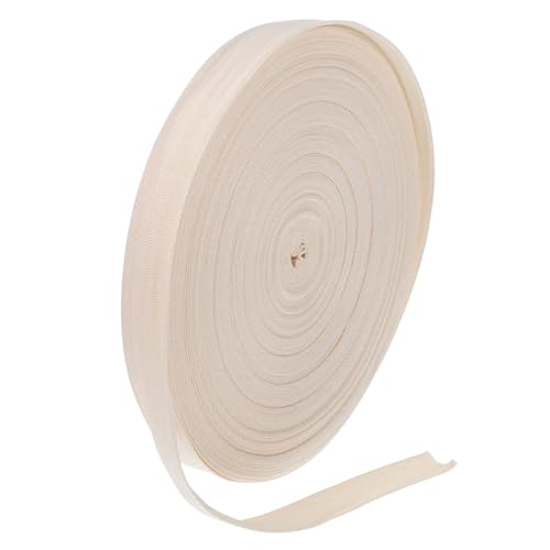 YOSADIER 1Rolle Baumwollband Weißes Stoffband für Bastelprojekte Kleidung und Leinentaschen Vielseitiges Angenehmes und Hochwertiges Bindeband Baumwolle YOSADIER 1Rolle Baumwollband Weißes Stoffband für Bastelprojekte Kleidung und Leinentaschen Vielseitiges Angenehmes und Hochwertiges Bindeband Baumwolle von YOSADIER