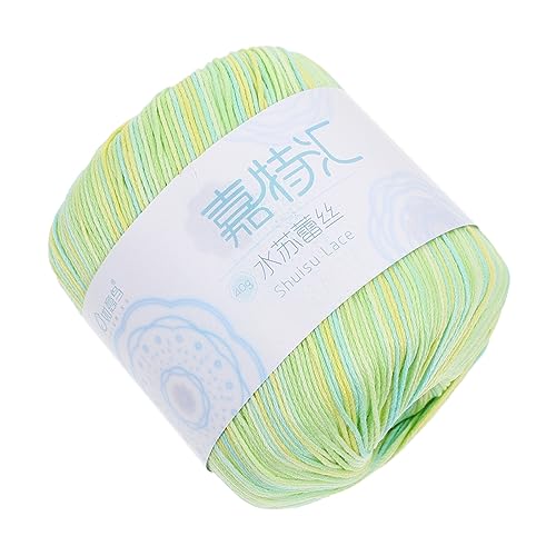YOSADIER 1Rolle Baumwollgarn Strickseil für DIY Handarbeiten Wasser Su Lace Linie Vielseitig Einsetzbar für Kleidung Dekoration Schals Hüte und Mehr YOSADIER 1Rolle Baumwollgarn Strickseil für DIY Handarbeiten Wasser Su Lace Linie Vielseitig Einsetzbar für Kleidung Dekoration Schals Hüte und Mehr von YOSADIER