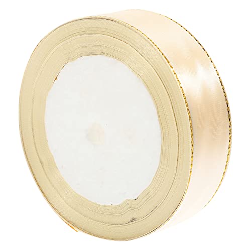YOSADIER 1Rolle Goldrand Geschenkband Wickelband für DIY Leicht und Tragbar für Bastelarbeiten und Partygeschenke Hochwertiges Einfach YOSADIER 1Rolle Goldrand Geschenkband Wickelband für DIY Leicht und Tragbar für Bastelarbeiten und Partygeschenke Hochwertiges Einfach von YOSADIER