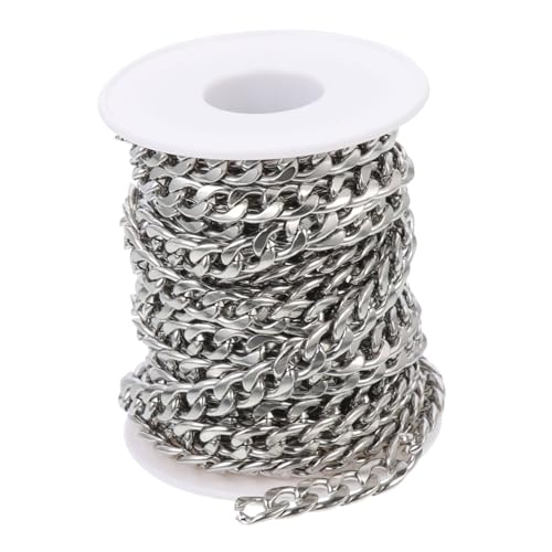 YOSADIER 1Rolle Kette für DIY Schmuck Armbandverbindungskette Metallkette zur Herstellung von für Kreative Projekte und Reparaturen YOSADIER 1Rolle Kette für DIY Schmuck Armbandverbindungskette Metallkette zur Herstellung von für Kreative Projekte und Reparaturen von YOSADIER