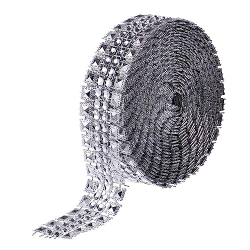 YOSADIER 1Rolle Strass Diamantbänder Glitzerndes Mesh Ribbon für DIY Kunsthandwerk Hochzeitsdeko Selbstklebend Breit für Kreative Projekte Festlichkeiten YOSADIER 1Rolle Strass Diamantbänder Glitzerndes Mesh Ribbon für DIY Kunsthandwerk Hochzeitsdeko Selbstklebend Breit für Kreative Projekte Festlichkeiten von YOSADIER