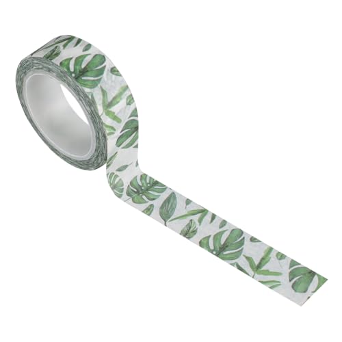 YOSADIER 1Rolle Washi Tape Mit Pflanzenmotiv Dekorative Klebebänder Für DIY Projekte Journals Und Scrapbooking Pro Für Bastelarbeiten Und Poster Dekoration YOSADIER 1Rolle Washi Tape Mit Pflanzenmotiv Dekorative Klebebänder Für DIY Projekte Journals Und Scrapbooking Pro Für Bastelarbeiten Und Poster Dekoration von YOSADIER