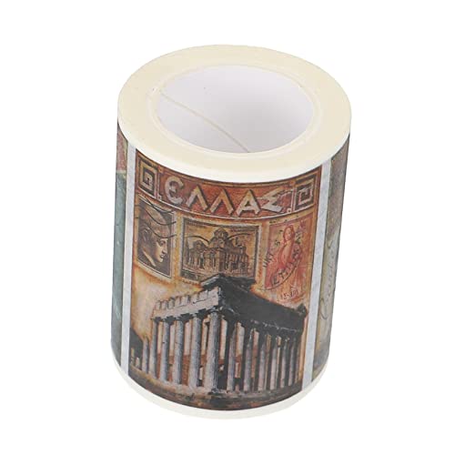 YOSADIER 1Rolle Washi Tape mit Vintage Briefmarken Design Dekoratives Klebeband für DIY Scrapbooking und Journaling Washi Papierband für Gestaltung YOSADIER 1Rolle Washi Tape mit Vintage Briefmarken Design Dekoratives Klebeband für DIY Scrapbooking und Journaling Washi Papierband für Gestaltung von YOSADIER