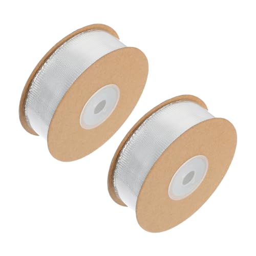 YOSADIER 2 Rollen Dekorative Geschenkbänder Schneidbares Schleifenband für Hochzeit Weihnachten und Diy Glitzerndes Breites Ribbons Geschenkverpackungen YOSADIER 2 Rollen Dekorative Geschenkbänder Schneidbares Schleifenband für Hochzeit Weihnachten und Diy Glitzerndes Breites Ribbons Geschenkverpackungen von YOSADIER