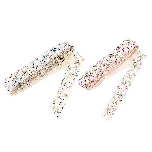 YOSADIER 2 Rollen Wickelband Schleife Dekorationen für Blumen- Hochzeit Party seidenband ribbon bandfeile korsett Blumenband Festivalband Bastelband machen Geschenkpaketband Stoff von YOSADIER