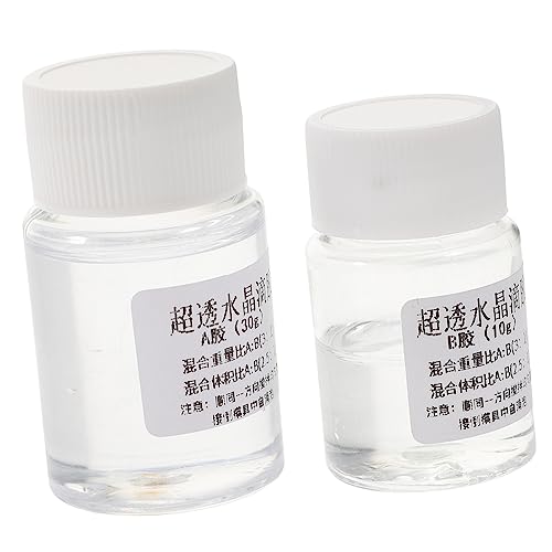 YOSADIER 2 Sätze Wasserdichtes Epoxidharzkleber Bausätze Ab Schmuck 2-teiliges Epoxid Epoxidharzkleber Für Metall 2-teiliger Epoxid-holzspachtel Epoxidharz Zum Selbermachen Transparent YOSADIER 2 Sätze Wasserdichtes Epoxidharzkleber Bausätze Ab Schmuck 2-teiliges Epoxid Epoxidharzkleber Für Metall 2-teiliger Epoxid-holzspachtel Epoxidharz Zum Selbermachen Transparent von YOSADIER