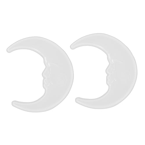 YOSADIER 2 Stück Diy Silikonform Mond Spiegel Flexible Gießform für Wanddeko Bastelkit für Kunstprojekte Wiederverwendbar und Langlebig für und Dekoration von YOSADIER