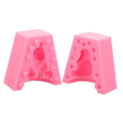 YOSADIER 2 Stück Elefant Silikonform Gießform für Kreative DIY Projekte Mehrfach Verwendbare Silikonform für Kuchen und Seifen Einfach zu Entformen Reinigen von YOSADIER