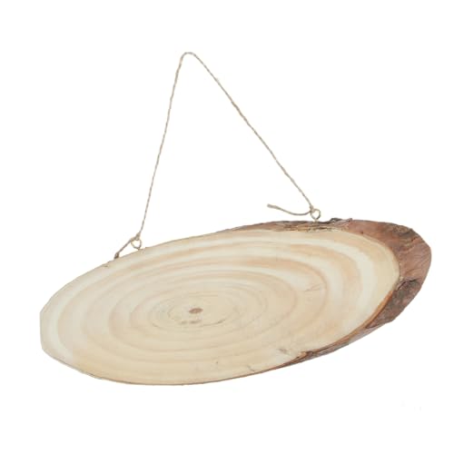 YOSADIER 2 Stück Holzscheiben hochzeitsdeko hochzeitsdeco holzbohlen bretter holztafel plakafarbe Tischdekoration holzplatte plank board holzpanele hochzeitdeko Leere Plakette Protokoll von YOSADIER