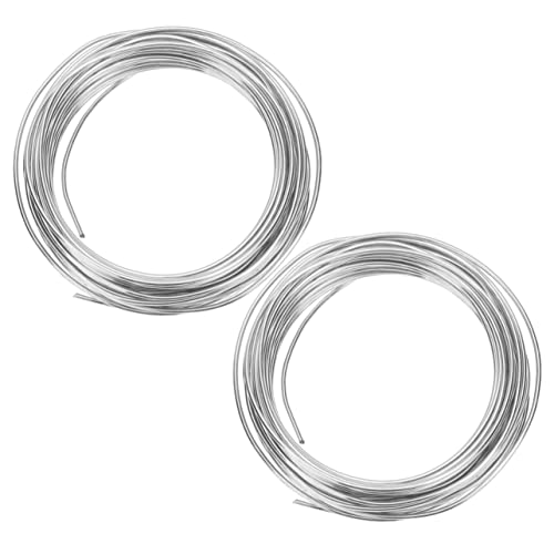YOSADIER 2 Stück Metall Draht für DIY Skulpturen Flexibler Basteldraht Durchmesser für Puppenskelett Modellbau und Kreative Projekte YOSADIER 2 Stück Metall Draht für DIY Skulpturen Flexibler Basteldraht Durchmesser für Puppenskelett Modellbau und Kreative Projekte von YOSADIER
