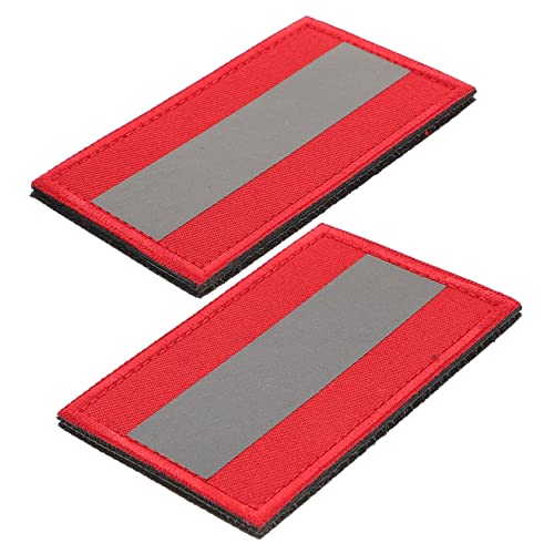 YOSADIER 2 Stück Reflektierendes Patch Pack für Kleidung Rucksäcke Selbstklebendes Reflektierendes Abzeichen für Nachtaktivitäten für Camping und Wandern Rot Vielseitig Einsetzbar zur YOSADIER 2 Stück Reflektierendes Patch Pack für Kleidung Rucksäcke Selbstklebendes Reflektierendes Abzeichen für Nachtaktivitäten für Camping und Wandern Rot Vielseitig Einsetzbar zur von YOSADIER