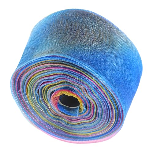 YOSADIER 2 Stück Regenbogen Farbverlaufsband Festliches Band Geschenkverpackungszubehör Happy Father'S Day Band Blumenstraußband Blumenorganzaband Muttertagsband Aus von YOSADIER