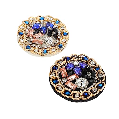 YOSADIER 2 Stück Strass Patches für Kleidung Dekorative Kristall Applikationen für Diy Bastelarbeiten an Kleidung Taschen und Schuhen für Reparaturen und Verschönerungen YOSADIER 2 Stück Strass Patches für Kleidung Dekorative Kristall Applikationen für Diy Bastelarbeiten an Kleidung Taschen und Schuhen für Reparaturen und Verschönerungen von YOSADIER