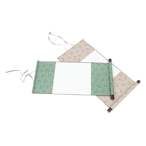 YOSADIER 2 Stück Teiliges Leere Kalligraphie Papierrolle aus Langlebigem Wasserabsorbierendem Reispapier für Chinesische Pinselmalerei und Kalligrafie zum Üben und Kreativen Gestalten YOSADIER 2 Stück Teiliges Leere Kalligraphie Papierrolle aus Langlebigem Wasserabsorbierendem Reispapier für Chinesische Pinselmalerei und Kalligrafie zum Üben und Kreativen Gestalten von YOSADIER