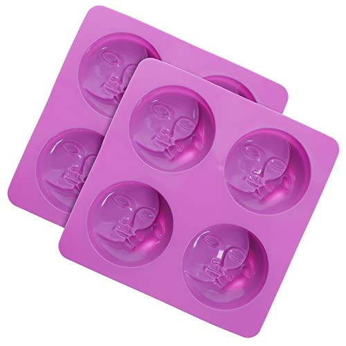 YOSADIER 2 Stück Teiliges Silikonform für DIY Seifen und Kekse Lebensmittelechtes Material für Backen und Kreative Projekte für und Feiern von YOSADIER