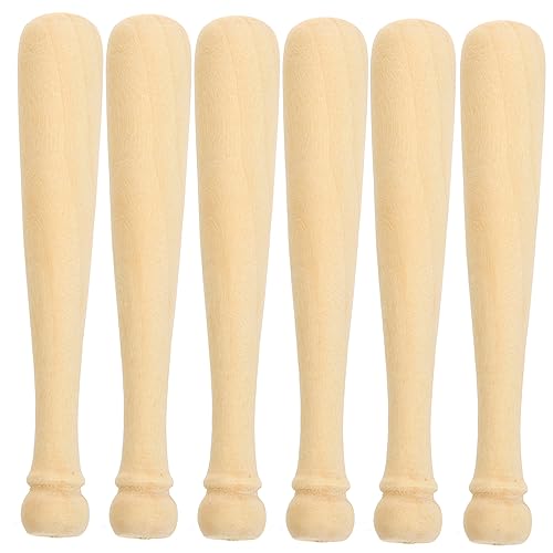 YOSADIER 20 Stück Baseballschläger Diy Spiel Mini Für Klein Jugend Fledermäuse Baseballschläger Aus Holz Baseballschläger Malen Hölzerne Fledermaus Baseball Lotusbaum YOSADIER 20 Stück Baseballschläger Diy Spiel Mini Für Klein Jugend Fledermäuse Baseballschläger Aus Holz Baseballschläger Malen Hölzerne Fledermaus Baseball Lotusbaum von YOSADIER