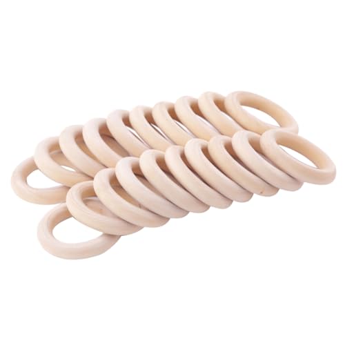 YOSADIER 20 Stück Holzringe für DIY dekoration weihnachten wihnachtsdeko dekorationen decor dekoring weihnachten weihnchtsdeko klein Bausatz runden Wand hängend Holzringe zum Basteln Bambus YOSADIER 20 Stück Holzringe für DIY dekoration weihnachten wihnachtsdeko dekorationen decor dekoring weihnachten weihnchtsdeko klein Bausatz runden Wand hängend Holzringe zum Basteln Bambus von YOSADIER