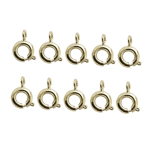 YOSADIER 20 Stück Legierungs Federringverschluss für Diy Schmuckherstellung Armband und Halskettenverschluss Langlebig und Vielseitig Einsetzbar YOSADIER 20 Stück Legierungs Federringverschluss für Diy Schmuckherstellung Armband und Halskettenverschluss Langlebig und Vielseitig Einsetzbar von YOSADIER