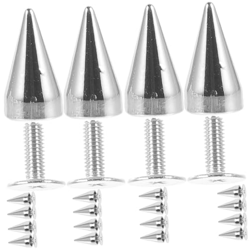 YOSADIER 20 Stück Metall Nieten Kegelspitzen Schraubnieten DIY Punk Zubehör für Schuhe Kleidung Tasche Metall Studs Langlebig und Sicher für Dekoration YOSADIER 20 Stück Metall Nieten Kegelspitzen Schraubnieten DIY Punk Zubehör für Schuhe Kleidung Tasche Metall Studs Langlebig und Sicher für Dekoration von YOSADIER