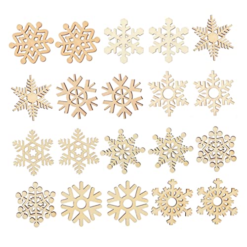 YOSADIER 20 Stück holzhandwerk hängende Verzierung der Schneeflocke Scrapbook-Verzierungen weihnachtsdeko dekoration weihnachten holzdeko holzscheiben Holzausschnitte Holzornamente Hölzern YOSADIER 20 Stück holzhandwerk hängende Verzierung der Schneeflocke Scrapbook-Verzierungen weihnachtsdeko dekoration weihnachten holzdeko holzscheiben Holzausschnitte Holzornamente Hölzern von YOSADIER